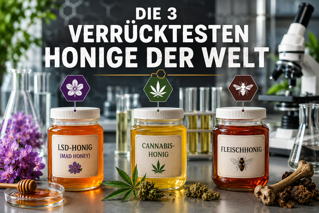 Die 3 verrücktesten Honige der Welt!