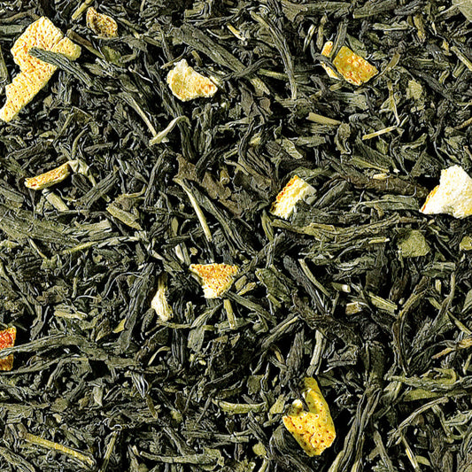 China Senche Earl Grey Bergamotte - Grüntee