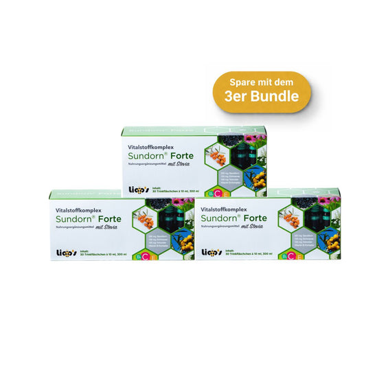 Sundorn®Forte - Vitaminbooster 3er Bundle