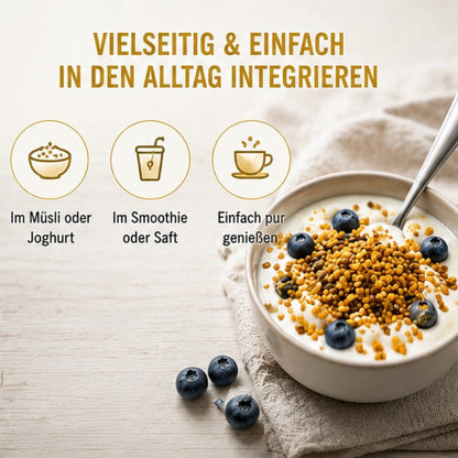 Blütenpollen - Granulat, multiflora