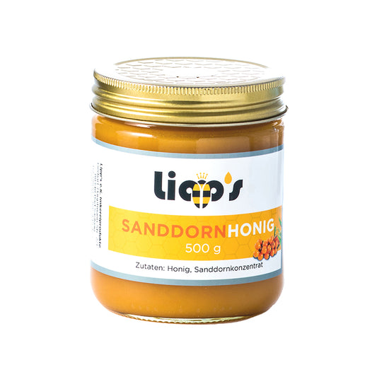 Sanddorn in Sonnenblumenhonig 500 g